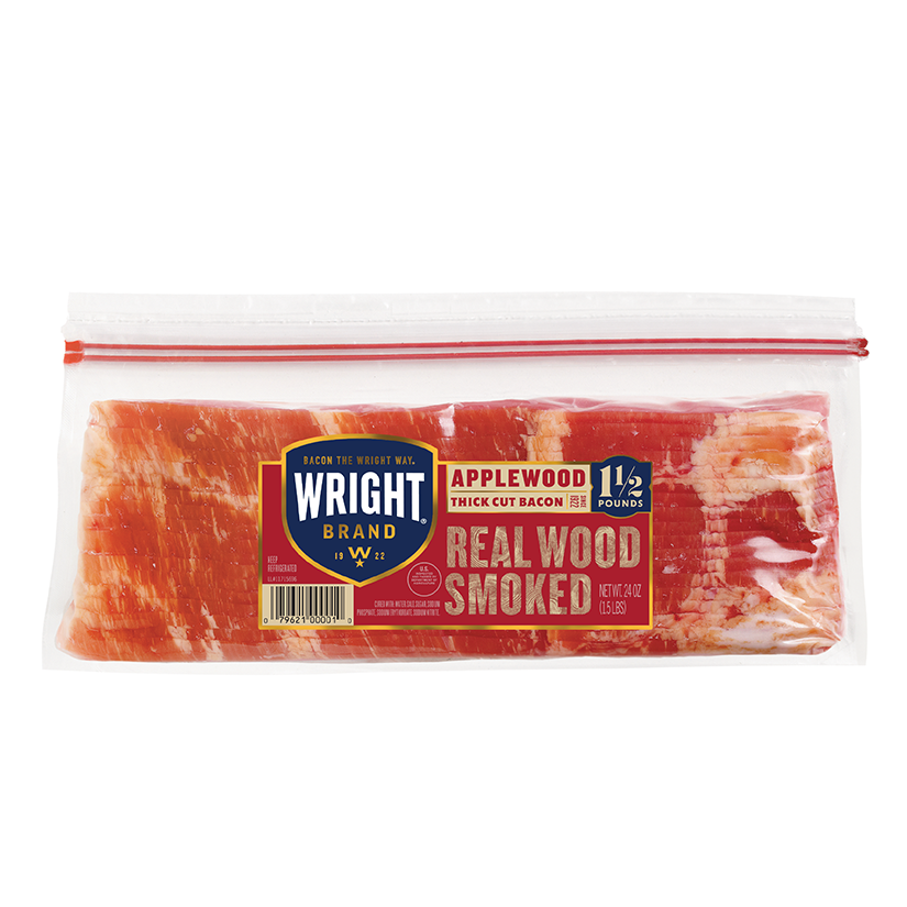 applewood smoked bacon in packaging