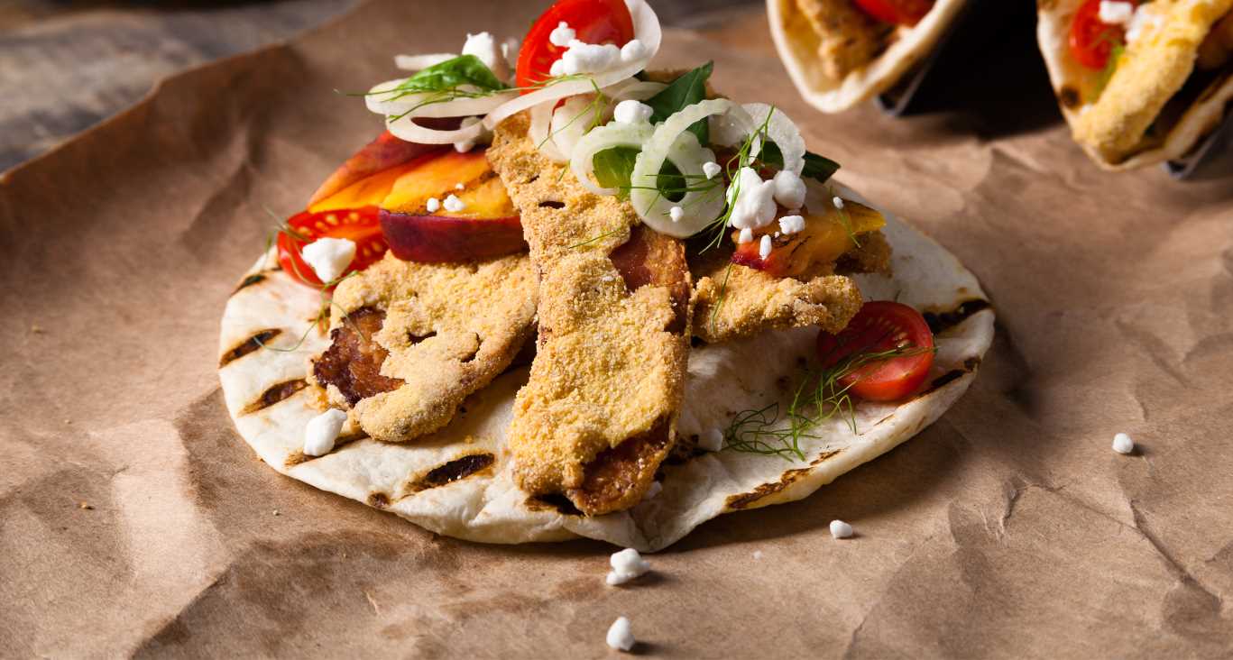 Southern Fried Bacon Tacos