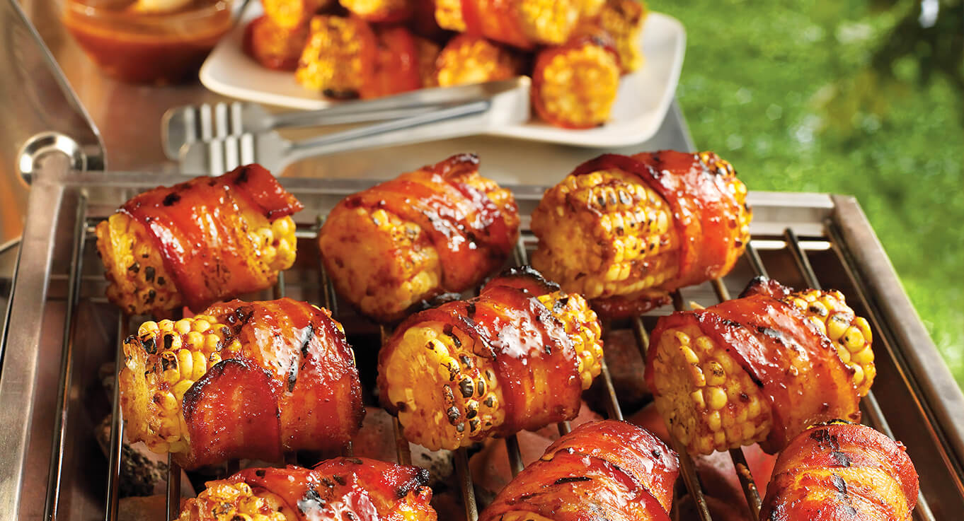 Bacon Wrapped Corn